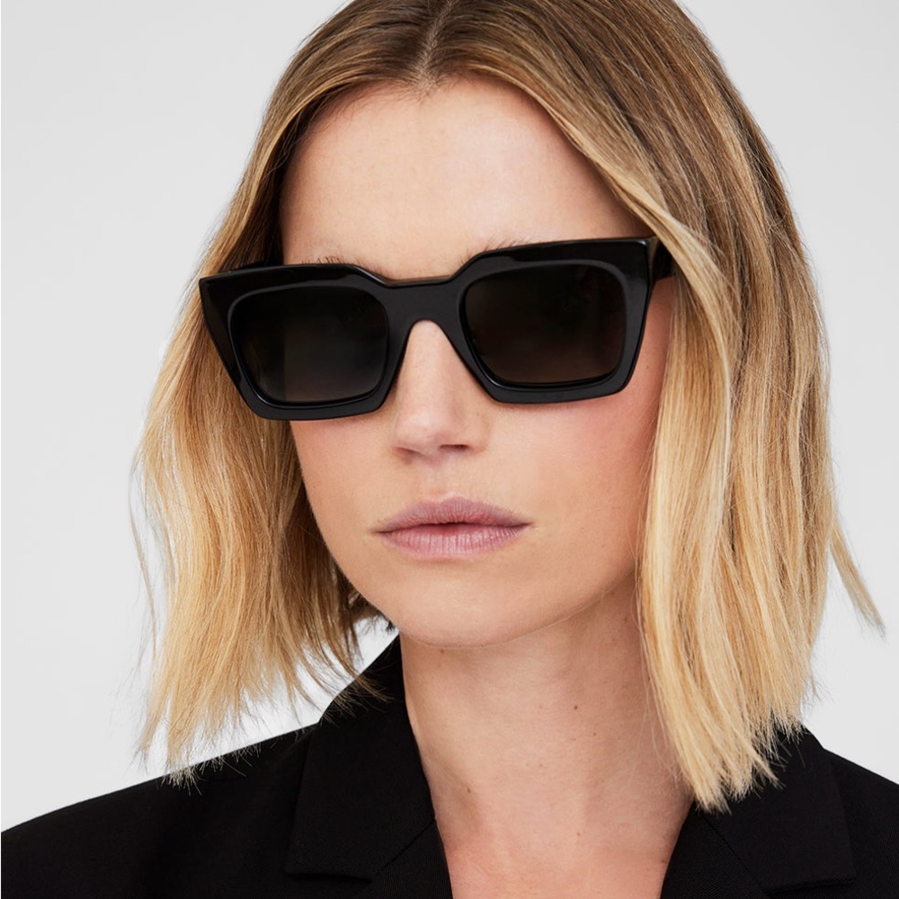Anine Bing Black Sunglasses
